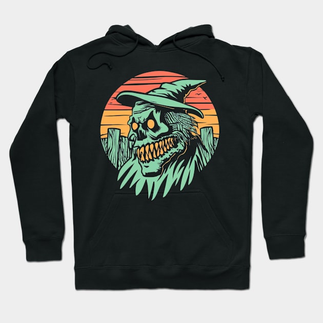 Creepy Monster Artwork Hoodie by Abeer Ahmad